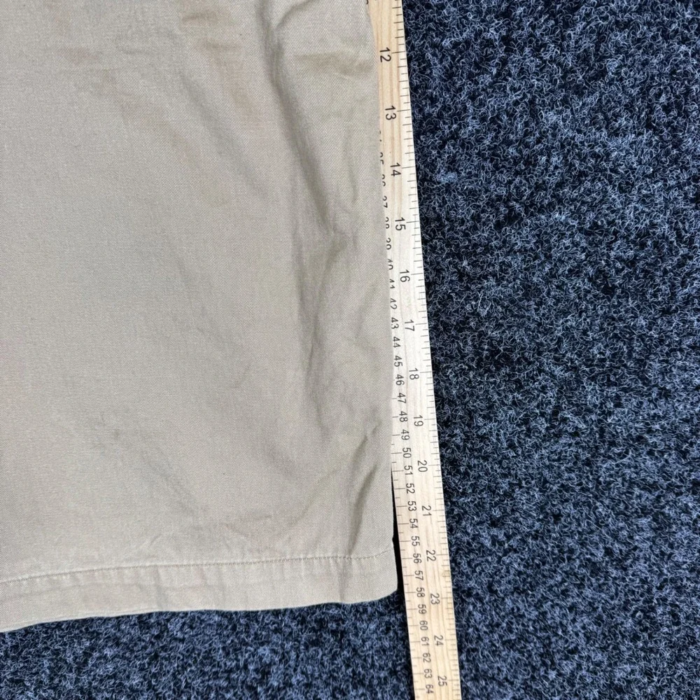The North Face Mens Tekware Chino Shorts Khaki Tan Cotton Size 36 Long‎